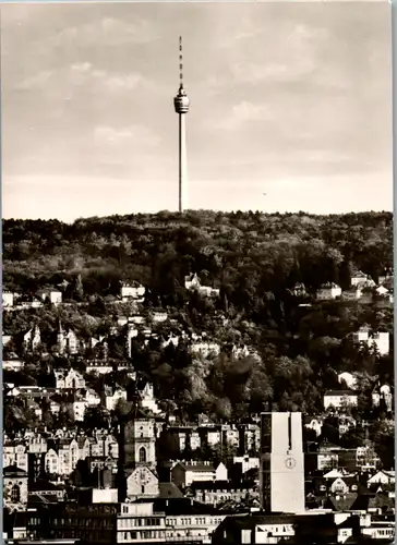13517 - Deutschland - Stuttgart , Fernsehturm - nicht gelaufen