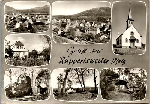 13558 - Deutschland - Ruppertsweiler , Pfalz , Mehrbildkarte - gelaufen