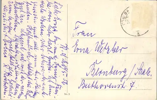 13581 - Deutschland - Bad Kissingen , Wandelhalle - gelaufen 1952