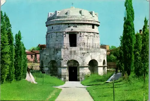 13582 - Italien - Ravenna , Tomba di Teodorico , Grab - gelaufen 1965