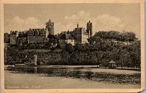 13587 - Deutschland - Bernburg , Saale , Schloß - nicht gelaufen