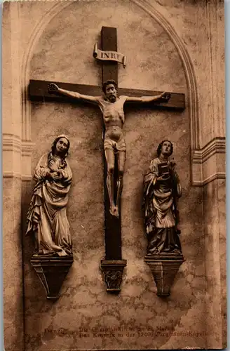 13588 - Christentum - Polen , Danzig , Die Oberpfarrkirche zu St. Marien , Das Kruzifix in der Jungfrauen Kapelle - nicht gelaufen
