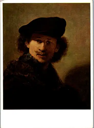 13603 - Künstlerkarte - Rembrandt , Selbstbildnis - nicht gelaufen