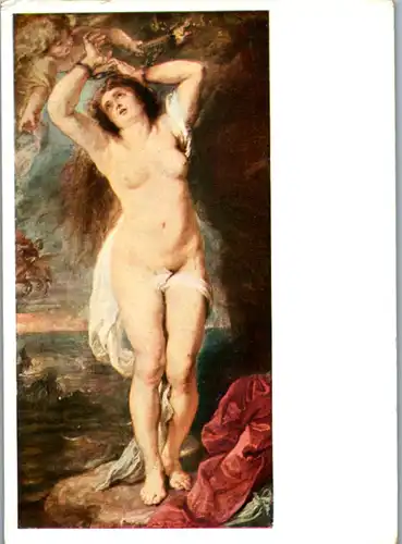 13608 - Künstlerkarte - Rubens , Androineda - nicht gelaufen
