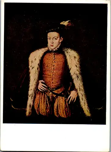 13612 - Künstlerkarte - Alonso Sanchez Coello , Prinz Don Carlos - nicht gelaufen