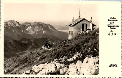 14827 - Oberösterreich - Salzkammergut , Traunsteinhütte - nicht gelaufen