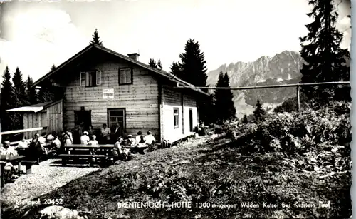 14837 - Tirol - Kufstein , Brentenjoch Hütte gegen wilden Kaiser - gelaufen