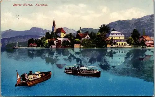 14843 - Kärnten - Maria Wörth - nicht gelaufen 1918