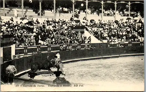 14863 -  - Corrida de Toros , Entrando a Matar - nicht gelaufen  , Stierkampf