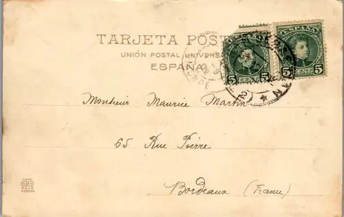 14869 -  - Corrida de Toros , Entrando a Matar - gelaufen  , Stierkampf