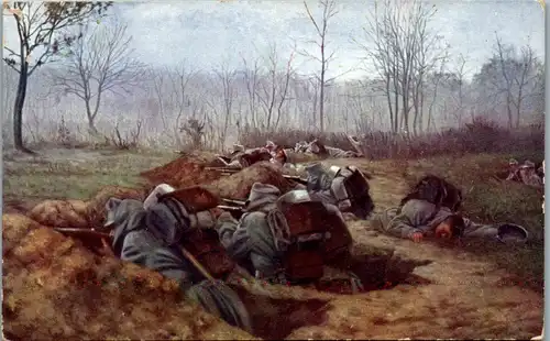 14883 - Militaria - Weltkrieg 1914 - 1915 . Schwerer Angriff bei Rudnik - nicht gelaufen 1915