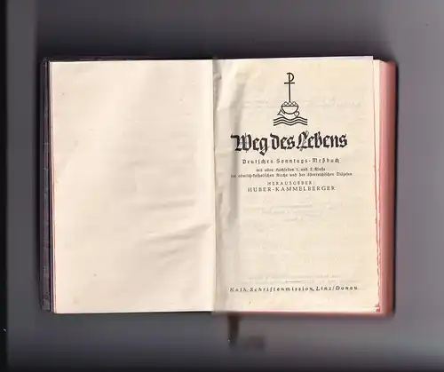 14896 -  - Sonntagsmessbuch , Gebetsbuch , Linz -  1948