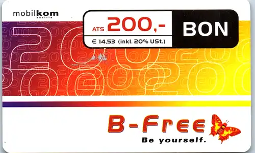 14905 - Österreich - B-Free Bon , A1