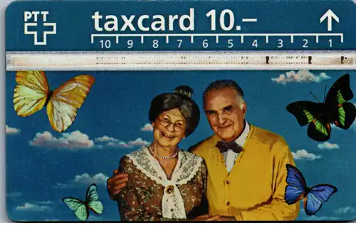 14928 - Schweiz - Taxcard , Motiv , Paar