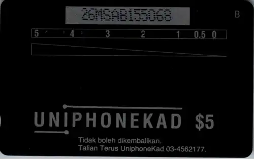 14943 - Malaysia - Uniphonekad , Tembikai , Watermelon