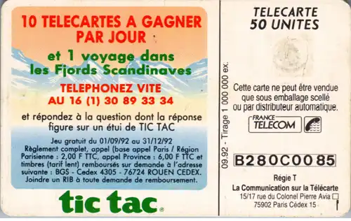 14957 - Frankreich - Tic Tac