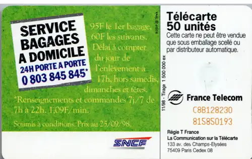 14958 - Frankreich - SNCF , La fin du mal du siecle?