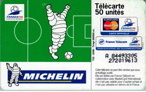14961 - Frankreich - Michelin , Football