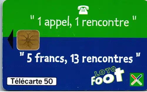 14977 - Frankreich - Loto Foot