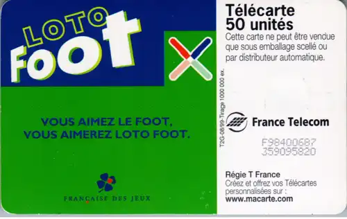 14977 - Frankreich - Loto Foot