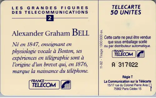 14978 - Frankreich - Alexander Graham Bell