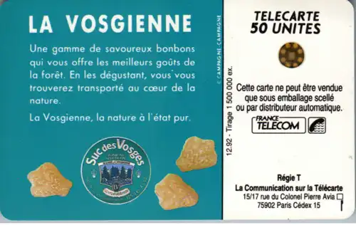 14980 - Frankreich - Suc des Vosges , La Vosgienne