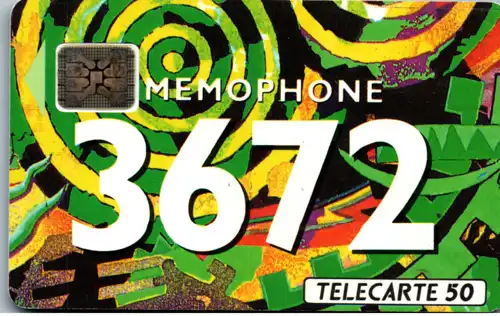 14982 - Frankreich - Memophone 3672