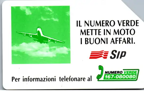14990 - Italien - SIP , Numero Verde