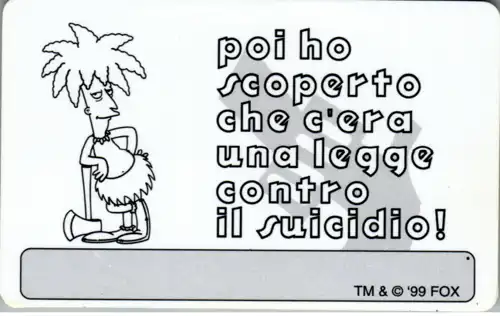 14993 - Italien - Simpsons , Matt Groening