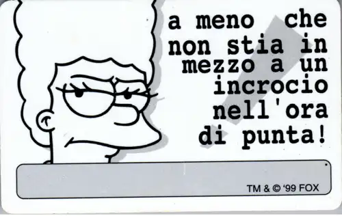 14994 - Italien - Simpsons , Matt Groening