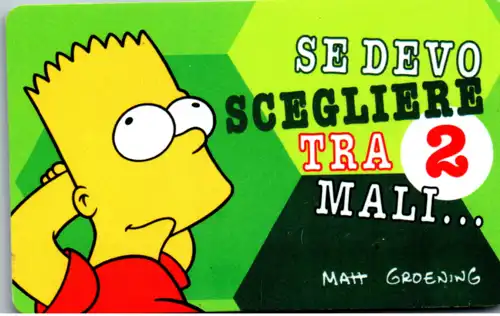 15004 - Italien - Simpsons , Matt Groening