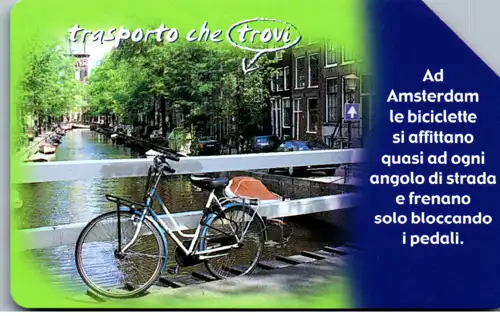 15008 - Italien - Motiv , Fahrrad , Amsterdam