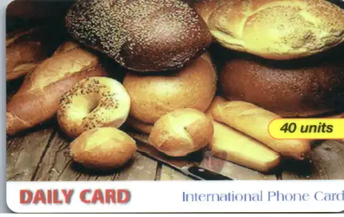 15009 - Italien - Daily Card , Brot