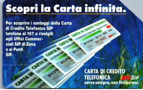 15011 - Italien - Scorpi la Carta infinita , SIP