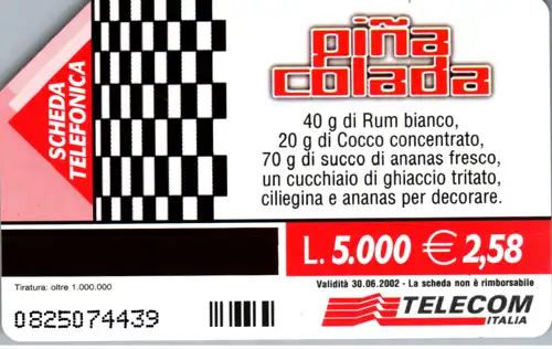 15017 - Italien - Pina Colada , Cocktail