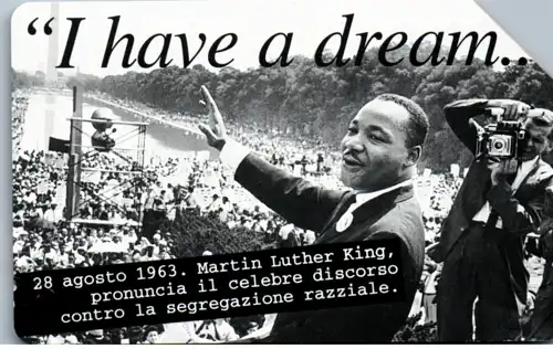 15033 - Italien - I have a Dream , Martin Luther King