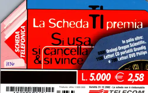 15043 - Italien - La Scheda ti premia