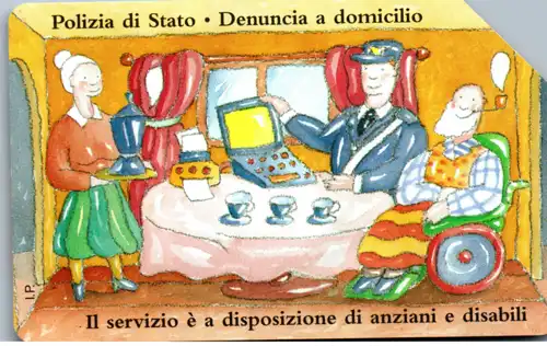 15078 - Italien - Puntotel , Polizia di Stato