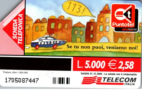 15078 - Italien - Puntotel , Polizia di Stato