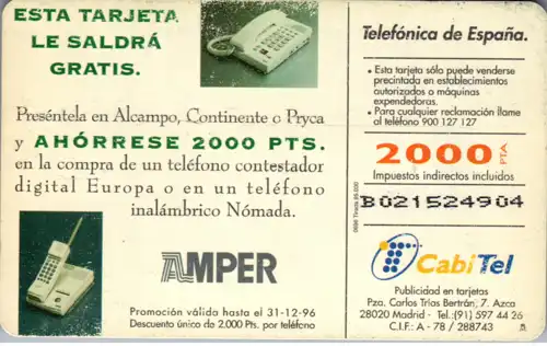 15118 - Spanien - Amper