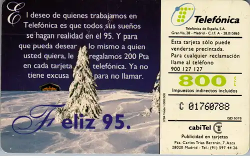 15120 - Spanien - Feliz 1995