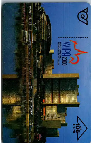 15162 - Österreich - WIPA 2000 , Wiener internationale Postwertzeichen Ausstellung