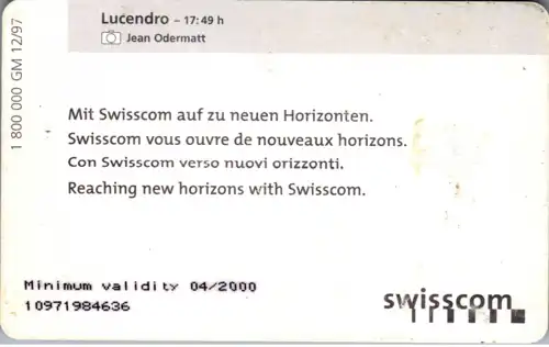 15169 - Schweiz - Lucendro