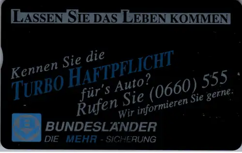 15170 - Österreich - Bundesländer Versicherung , Turbo Haftpflicht