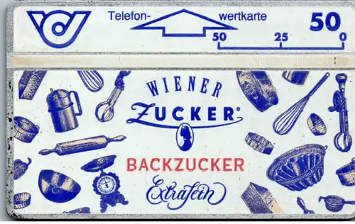 15184 - Österreich - Wiener Zucker , Backzucker