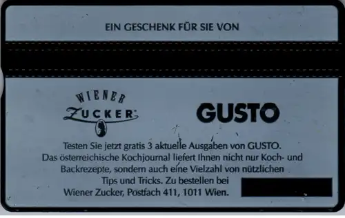 15184 - Österreich - Wiener Zucker , Backzucker