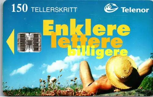 15189 - Norwegen - Enklere lettere billigere , 150 Tellerskritt , God Sommer