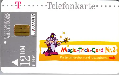 15253 - Deutschland - Das Nadelwunder , Magic Trick Card Nr. 3