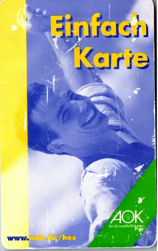 15258 - Deutschland - AOK Einfach Karte