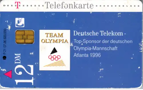 15263 - Deutschland - Team Olympia , Atlanta 1996